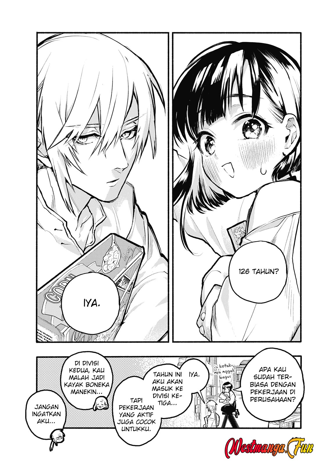 Majo no Kaigashuu chapter 32 halaman 3