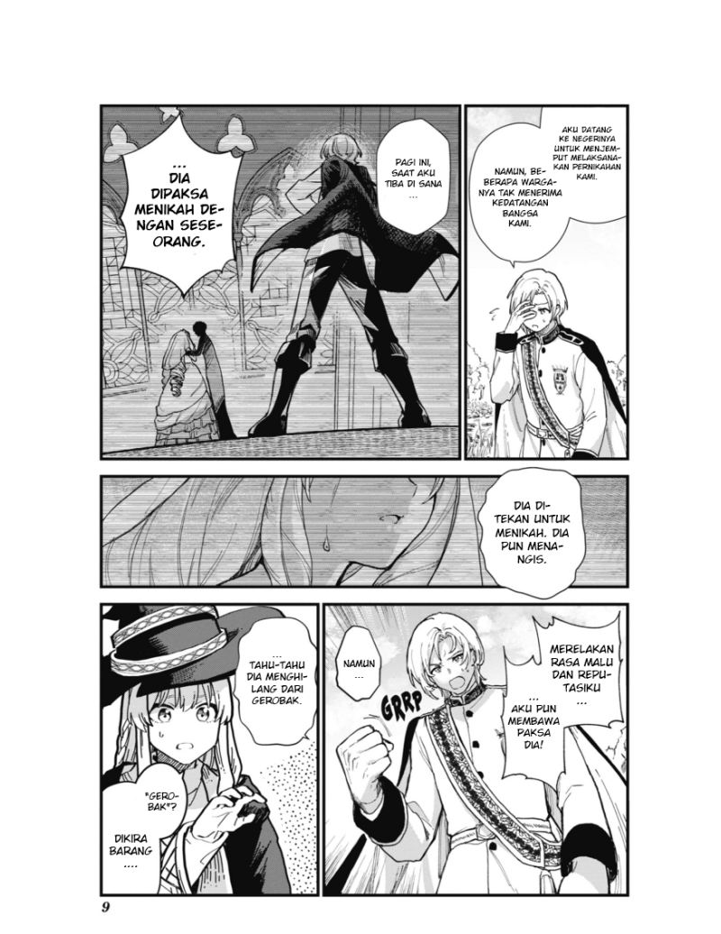 Majo no Tabitabi Bab 09 halaman 8