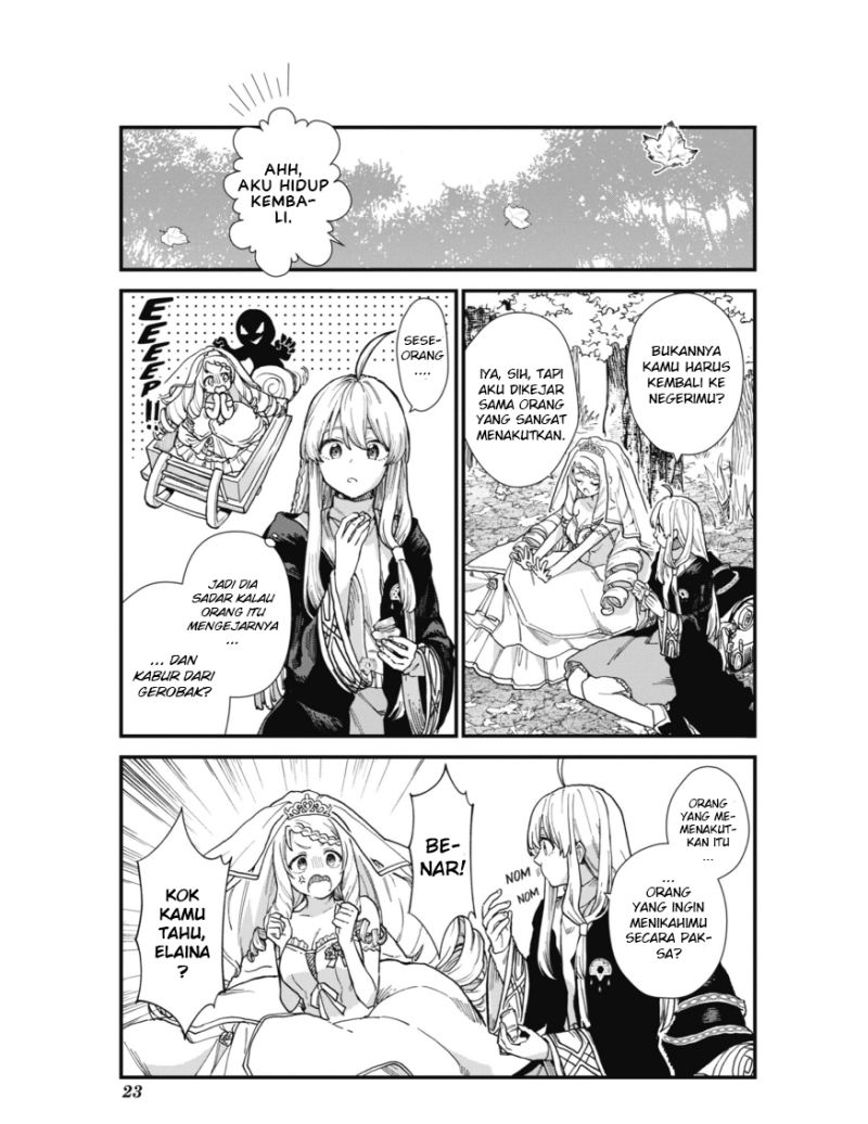 Majo no Tabitabi Bab 09 halaman 22