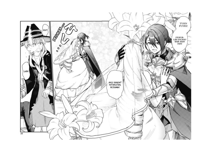 Majo no Tabitabi Bab 09 halaman 33