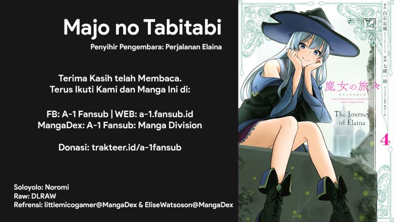 Majo no Tabitabi Bab 16.2 halaman 32