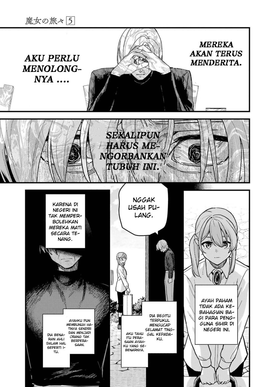 Majo no Tabitabi Bab 18.2 halaman 26