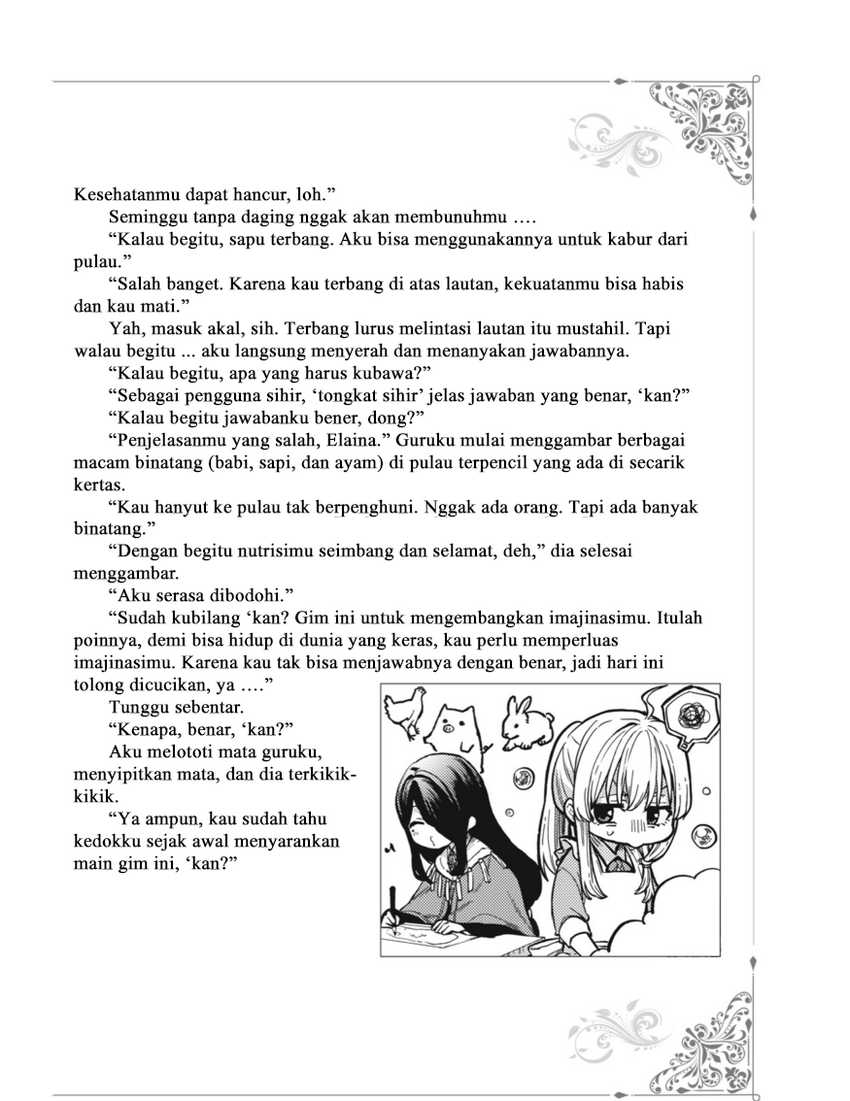 Majo no Tabitabi Bab 4.5 halaman 3