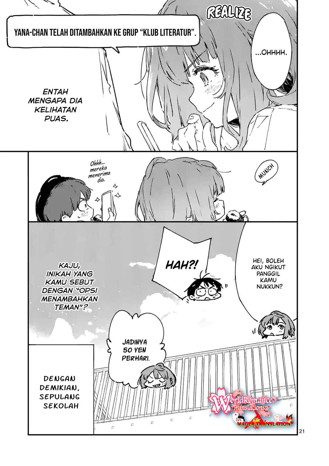 Make Heroine ga Oosugiru! chapter 07 halaman 21