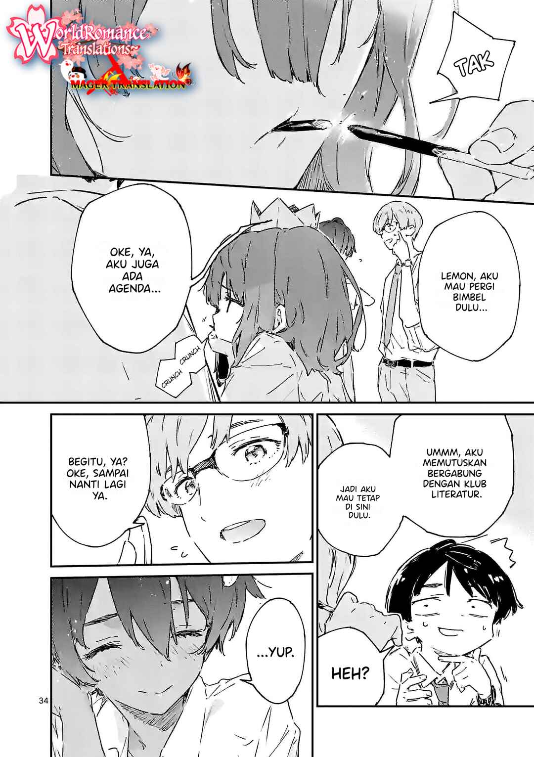 Make Heroine ga Oosugiru! chapter 07 halaman 34