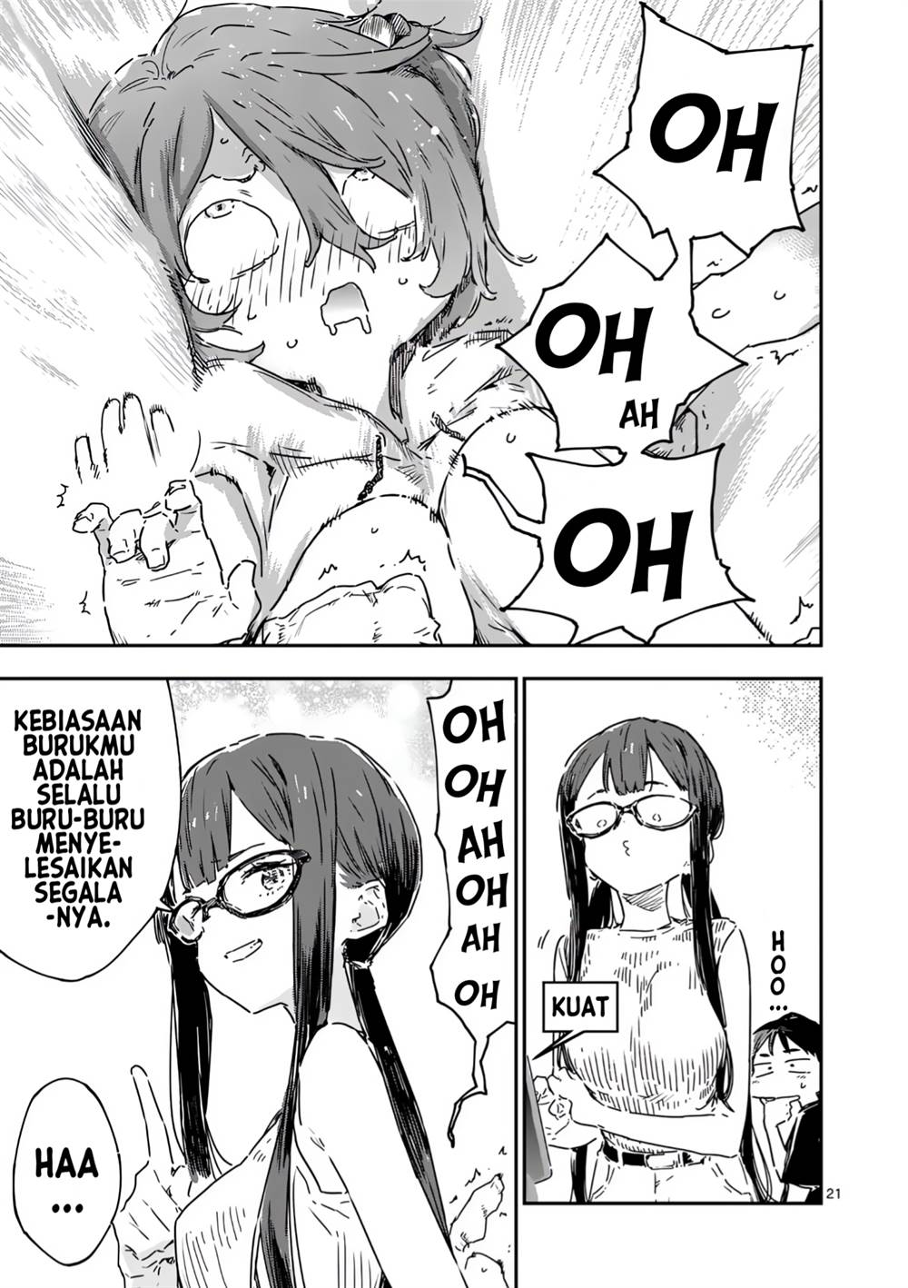 Make Heroine ga Oosugiru! chapter 19.2 halaman 8