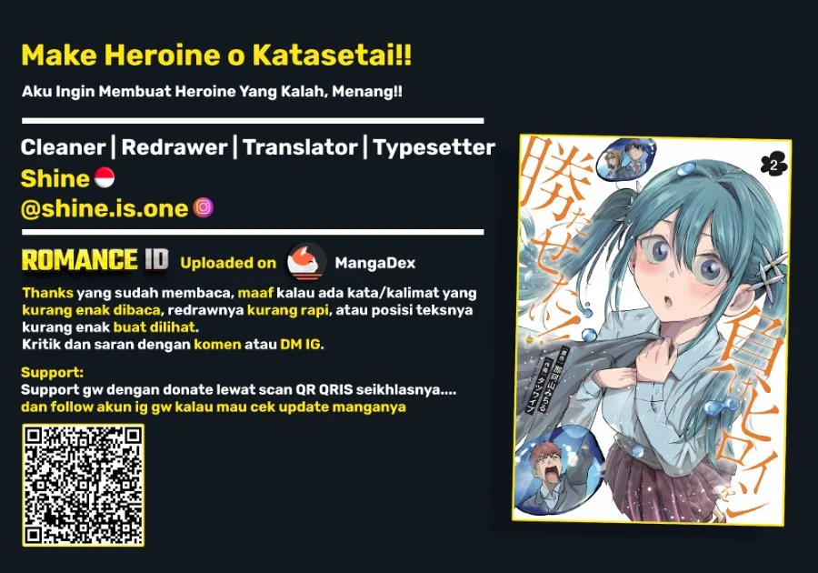 Make Heroine o Katasetai!! Bab 18 halaman 27
