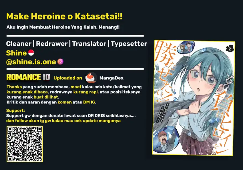 Make Heroine o Katasetai!! Bab 19 halaman 24