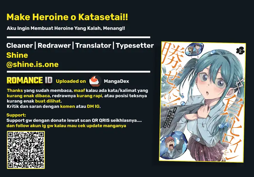 Make Heroine o Katasetai!! Bab 22 halaman 28
