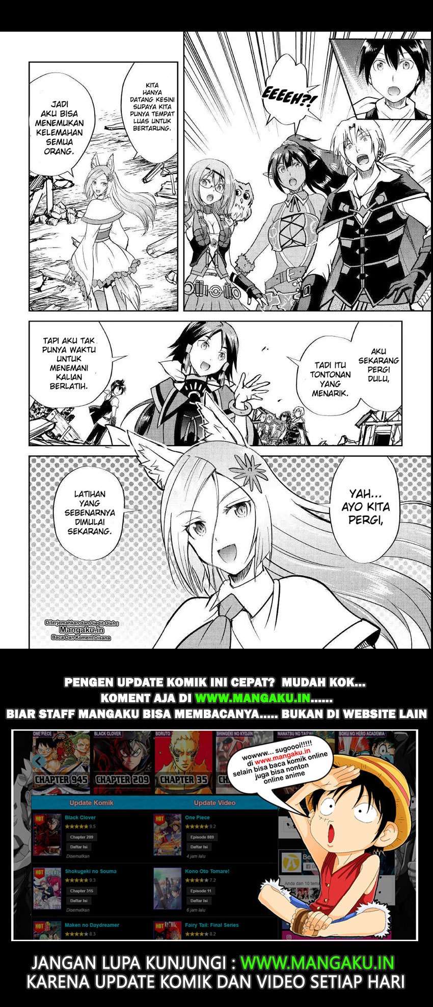 Maken no Daydreamer Bab 39 halaman 27