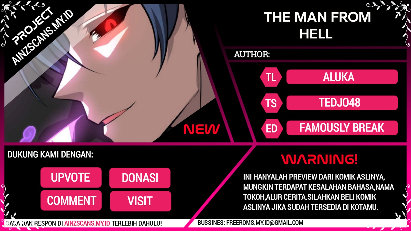 Man From Hell Bab 21 halaman 1