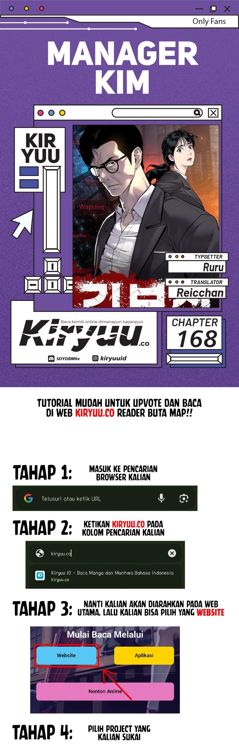 Manager Kim chapter 168 halaman 1