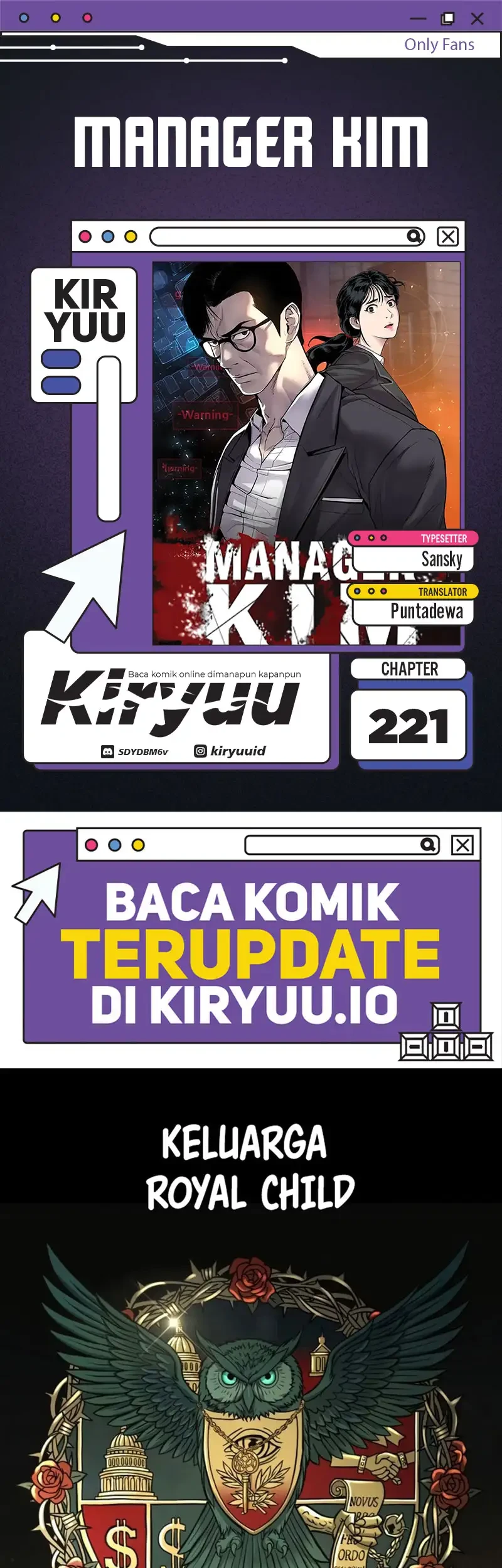 Manager Kim Bab 221 halaman 1