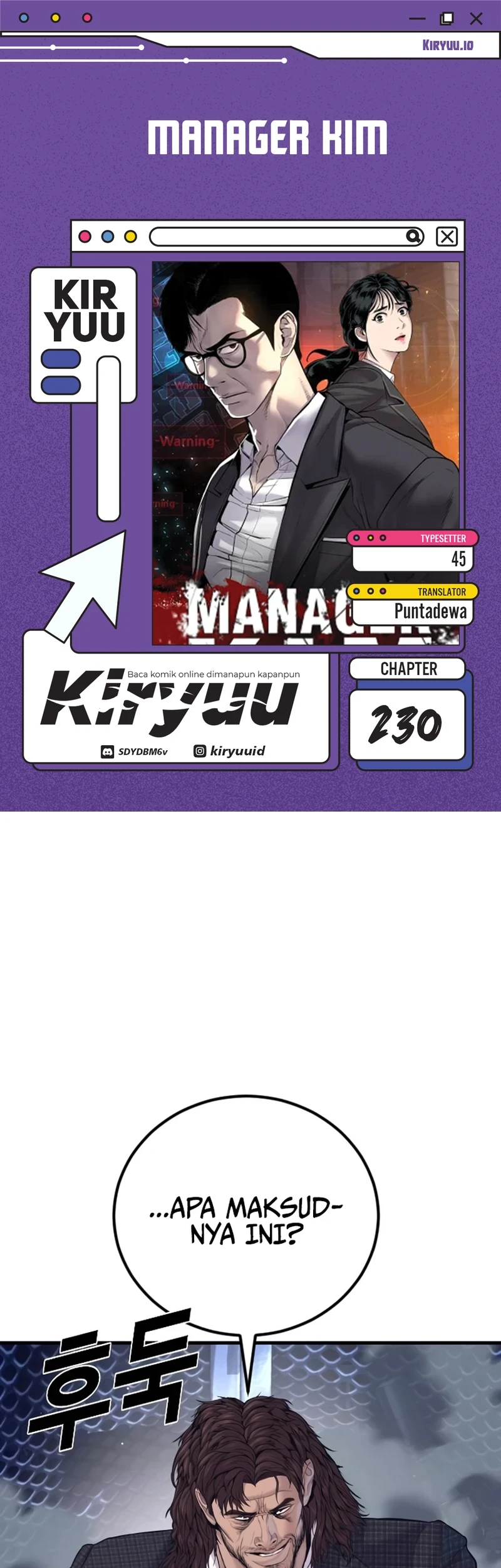 Manager Kim Bab 230 halaman 1