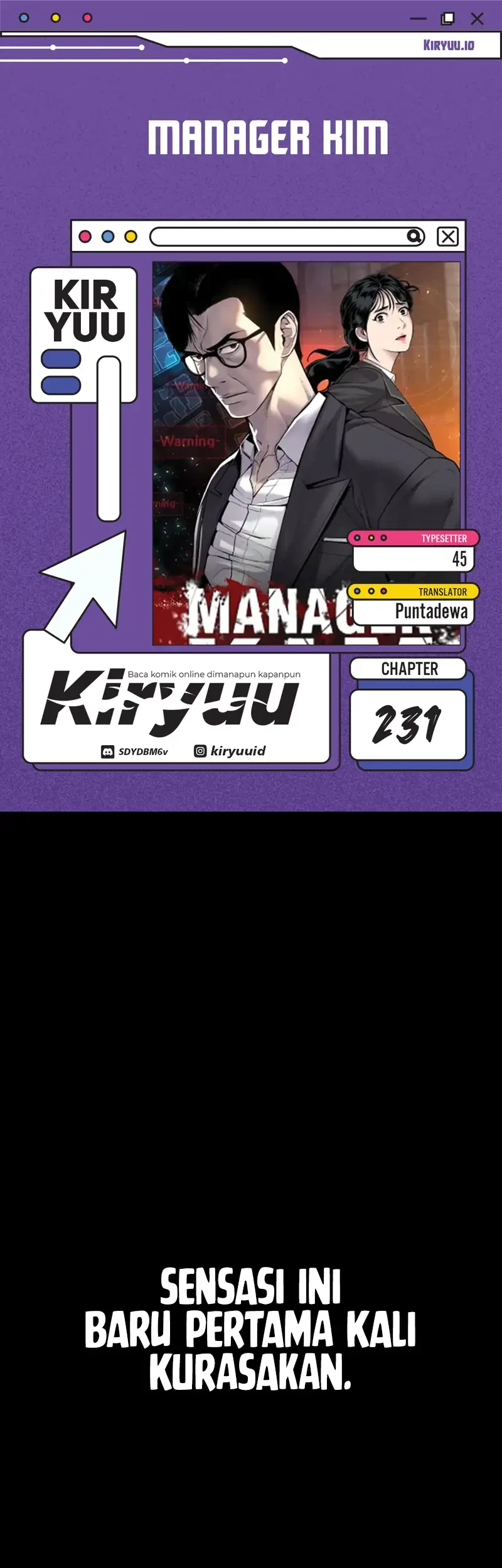 Manager Kim Bab 231 halaman 1