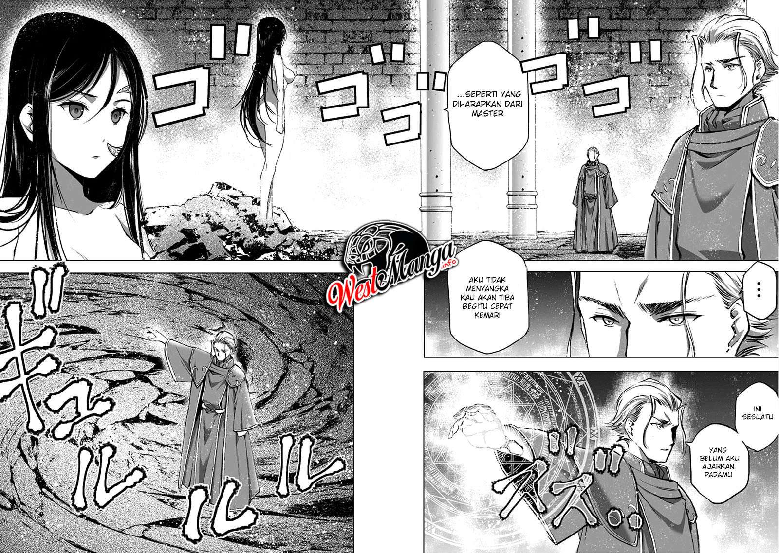 Maou no Hajimekata Bab 39 halaman 4