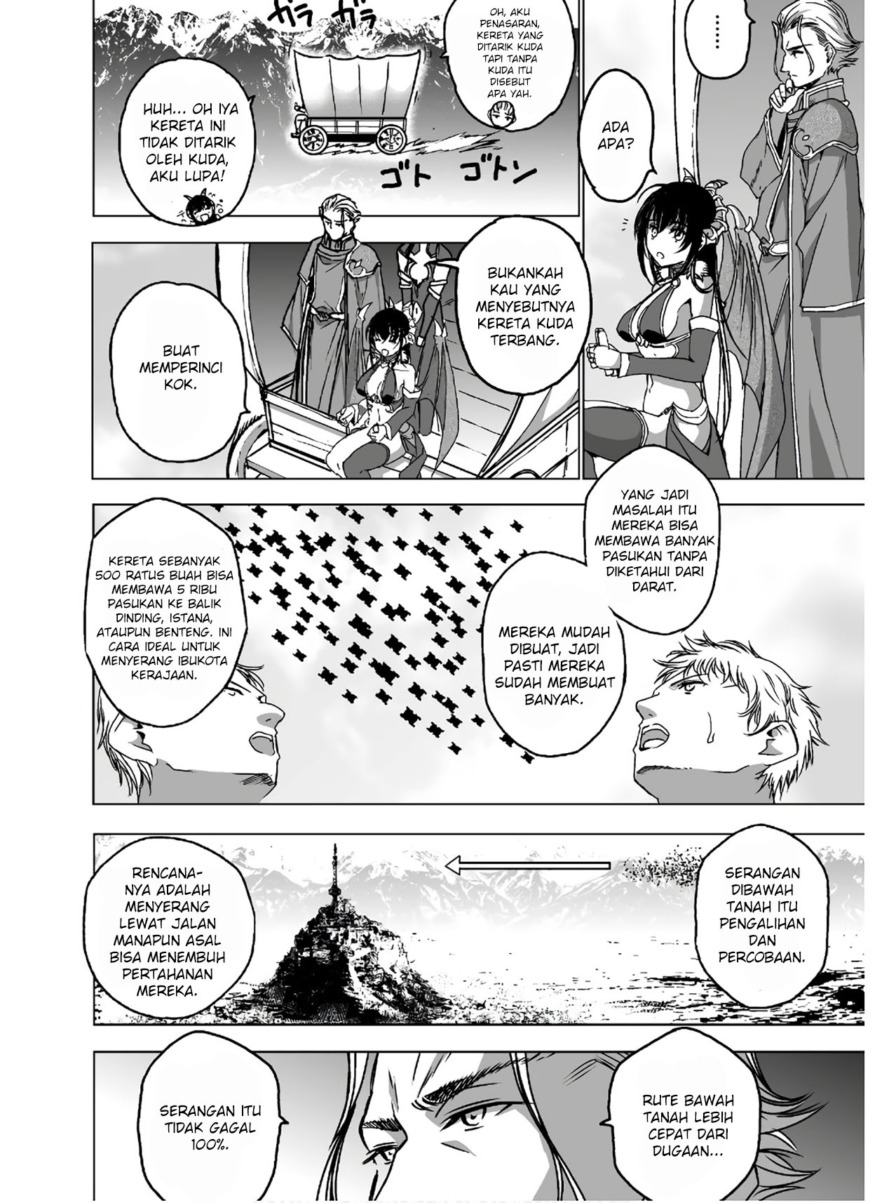 Maou no Hajimekata chapter 49 halaman 4
