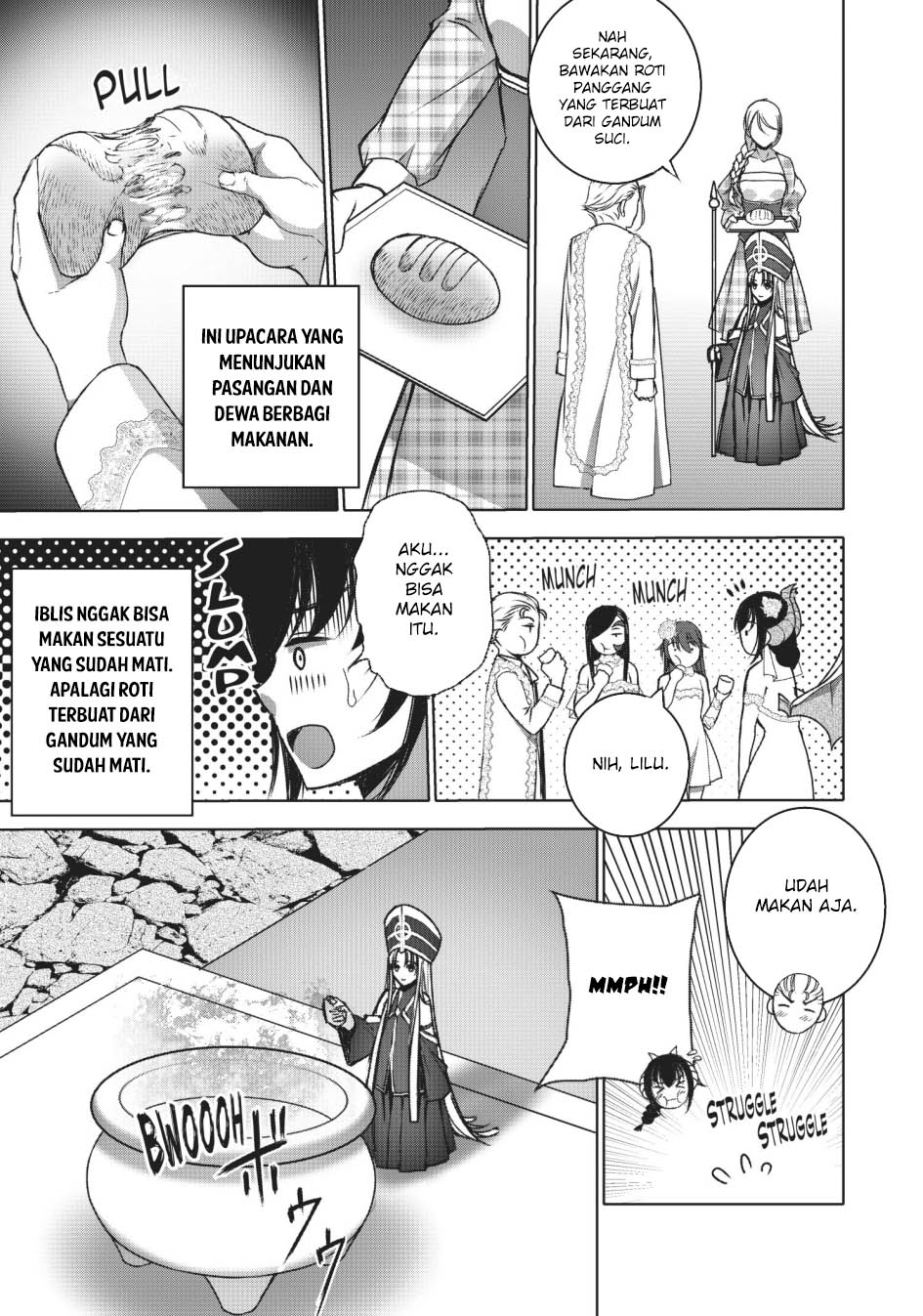 Maou no Hajimekata Bab 73 halaman 16
