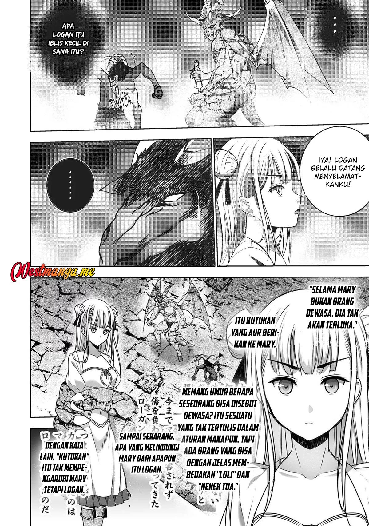 Maou no Hajimekata Bab 76 halaman 13
