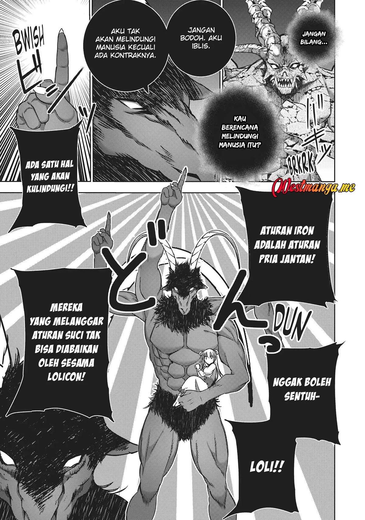 Maou no Hajimekata Bab 76 halaman 19