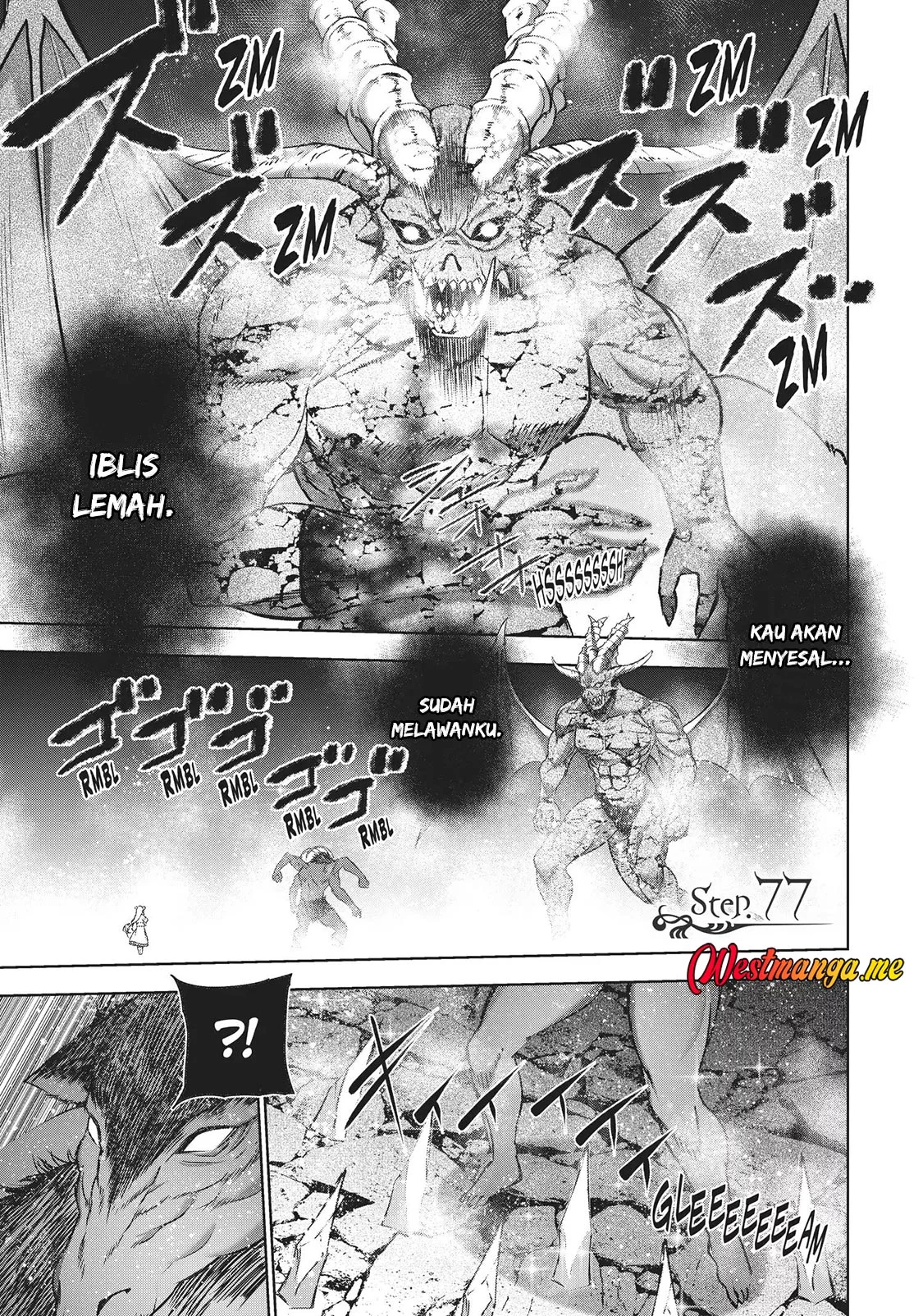 Maou no Hajimekata Bab 77 halaman 2