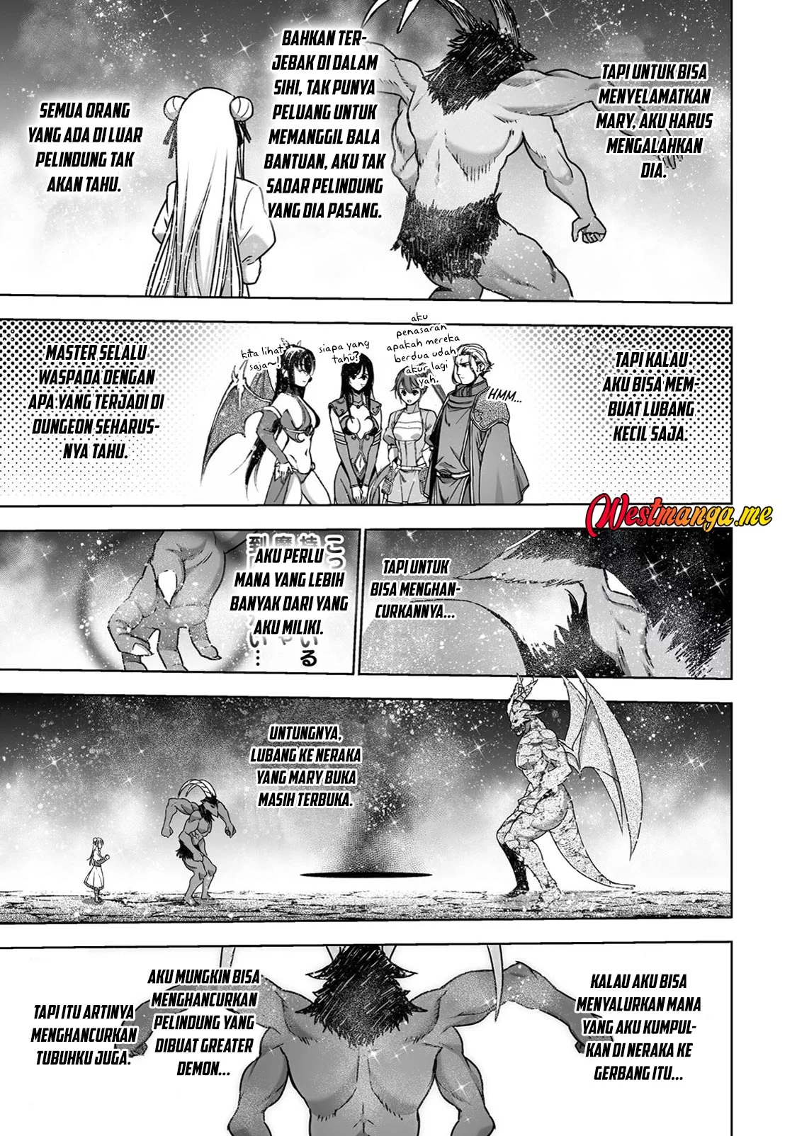 Maou no Hajimekata Bab 77 halaman 7