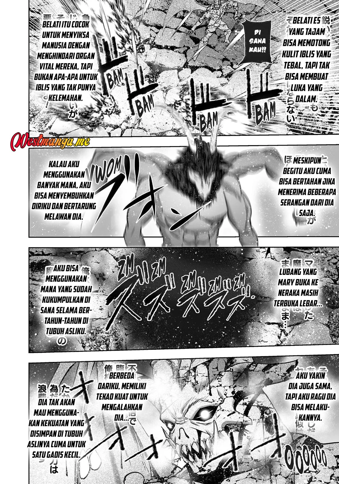 Maou no Hajimekata Bab 77 halaman 16