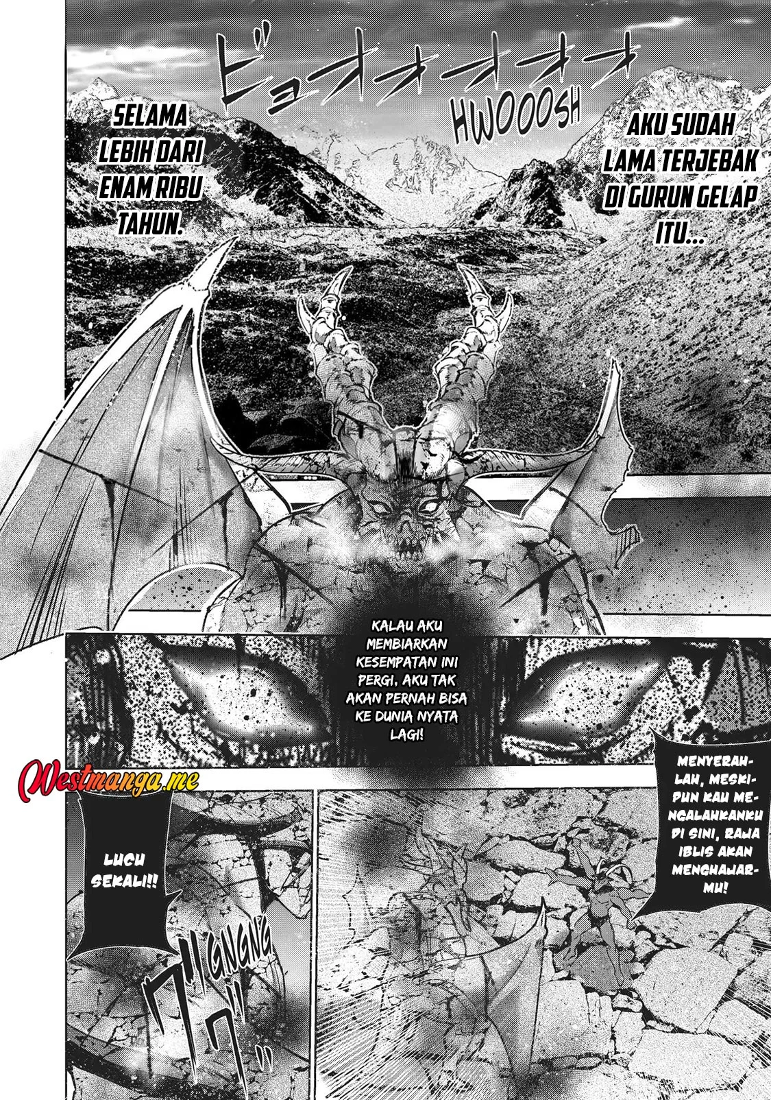 Maou no Hajimekata Bab 77 halaman 19