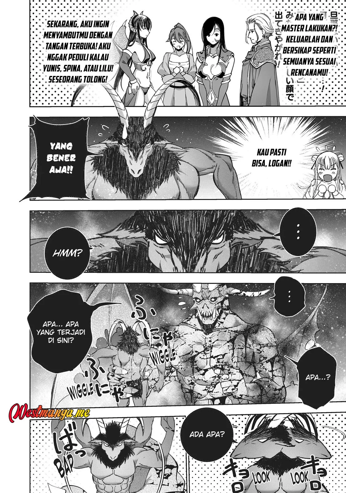 Maou no Hajimekata Bab 77 halaman 21