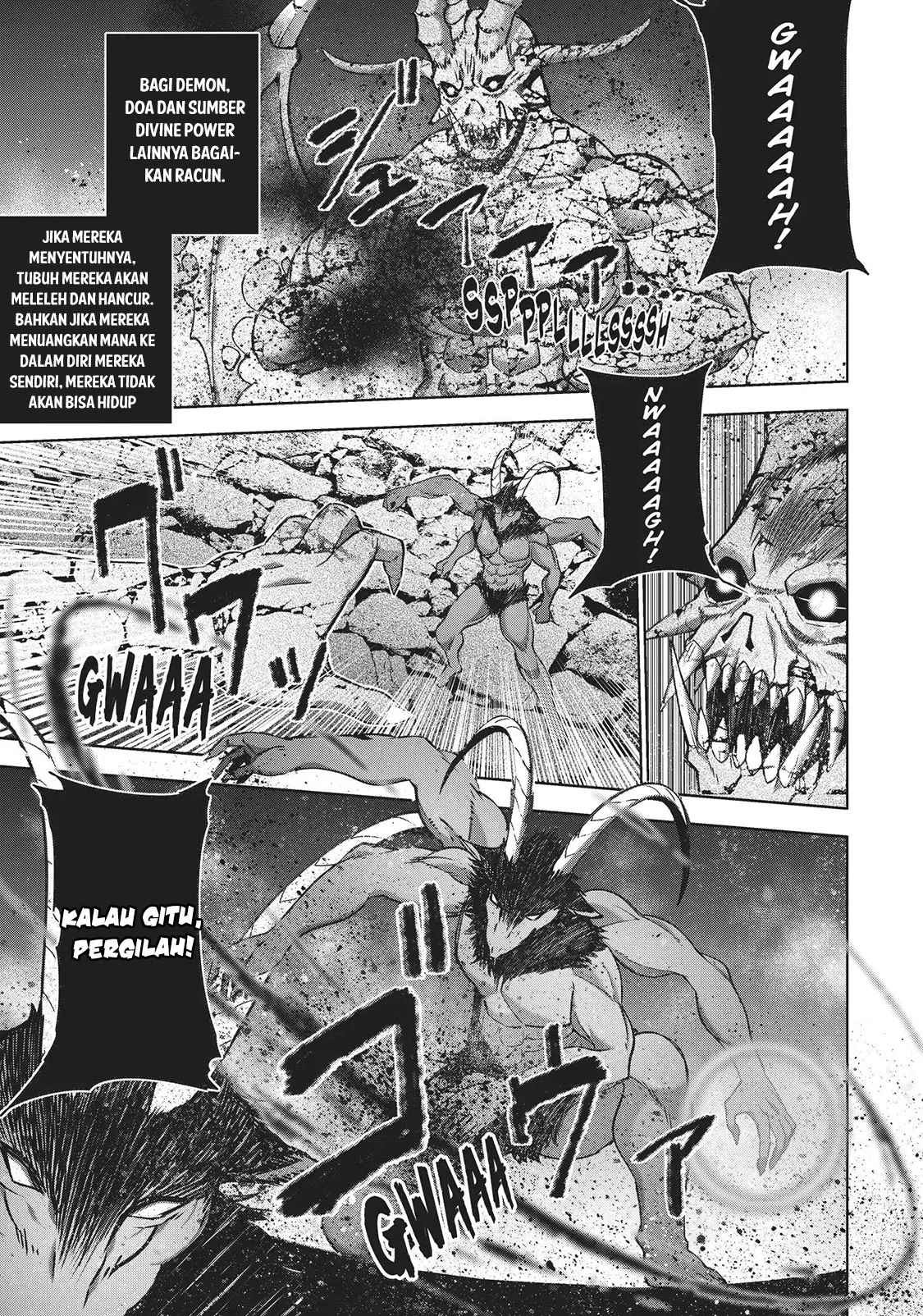 Maou no Hajimekata Bab 77 halaman 24