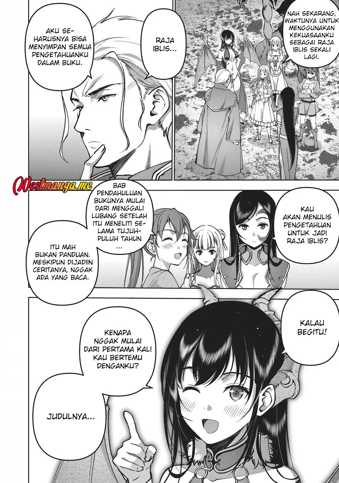 Maou no Hajimekata Bab 82 halaman 28
