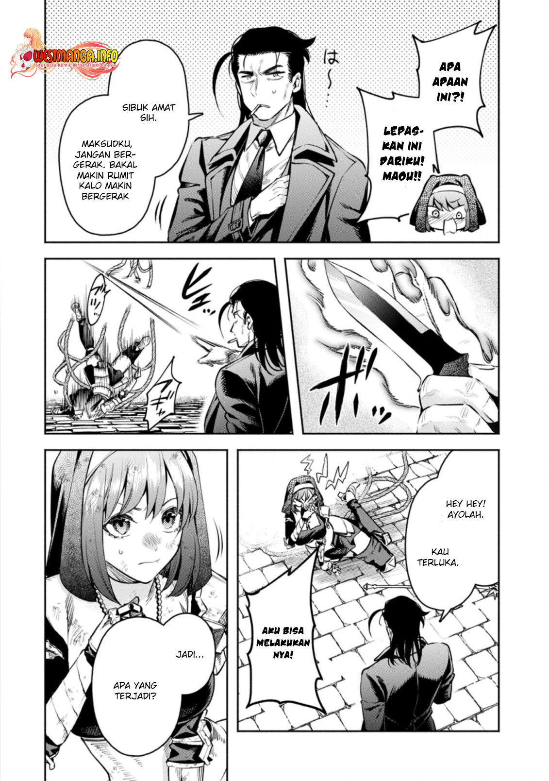Maou-sama, Retry! R Bab 27.1 halaman 6
