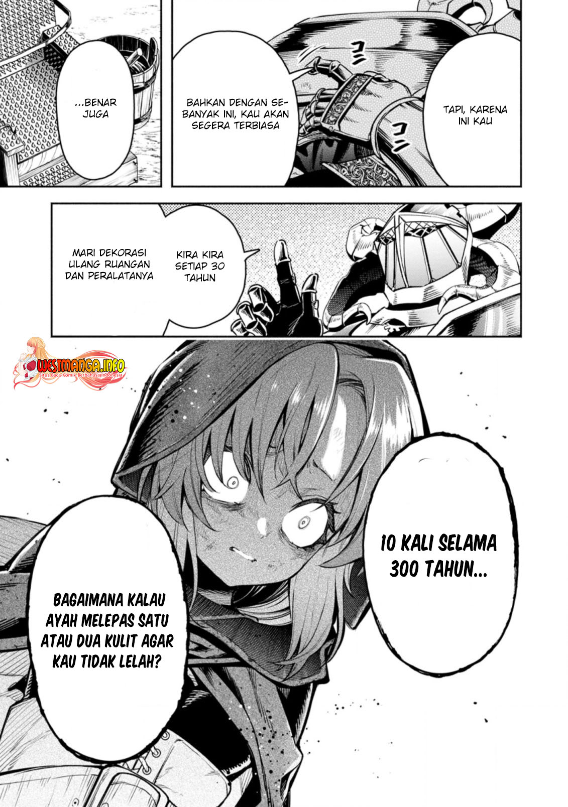 Maou-sama, Retry! R Bab 28.1 halaman 9
