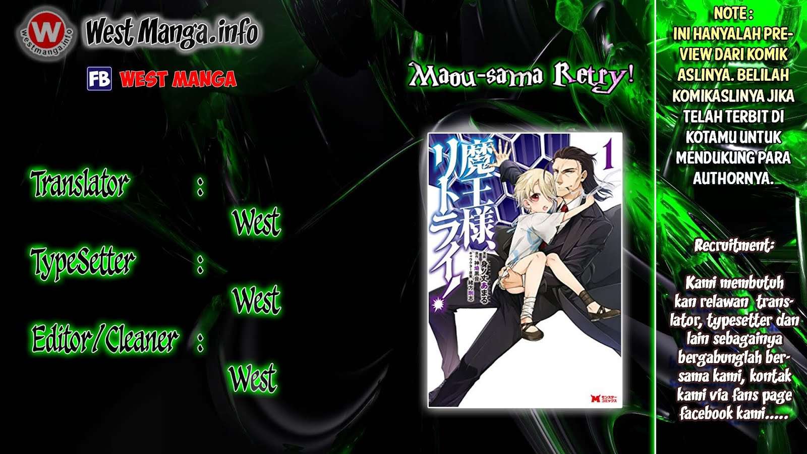 Maou-sama, Retry! chapter 3 halaman 2
