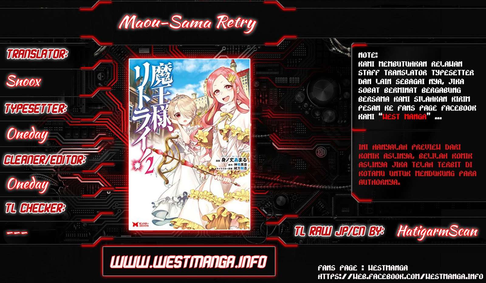 Maou-sama, Retry! chapter 9 halaman 1
