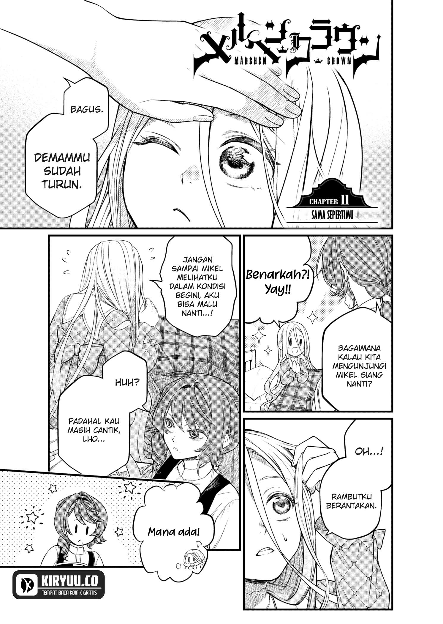 Marchen Crown chapter 11 halaman 1