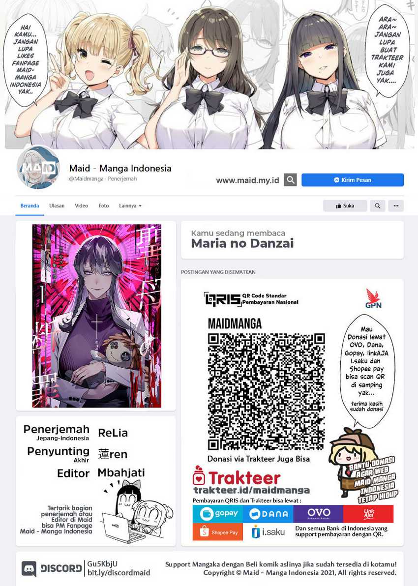 Maria no Danzai Bab 08 halaman 2