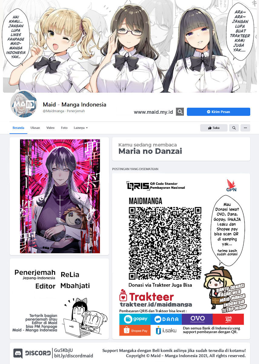 Maria no Danzai chapter 11 halaman 2