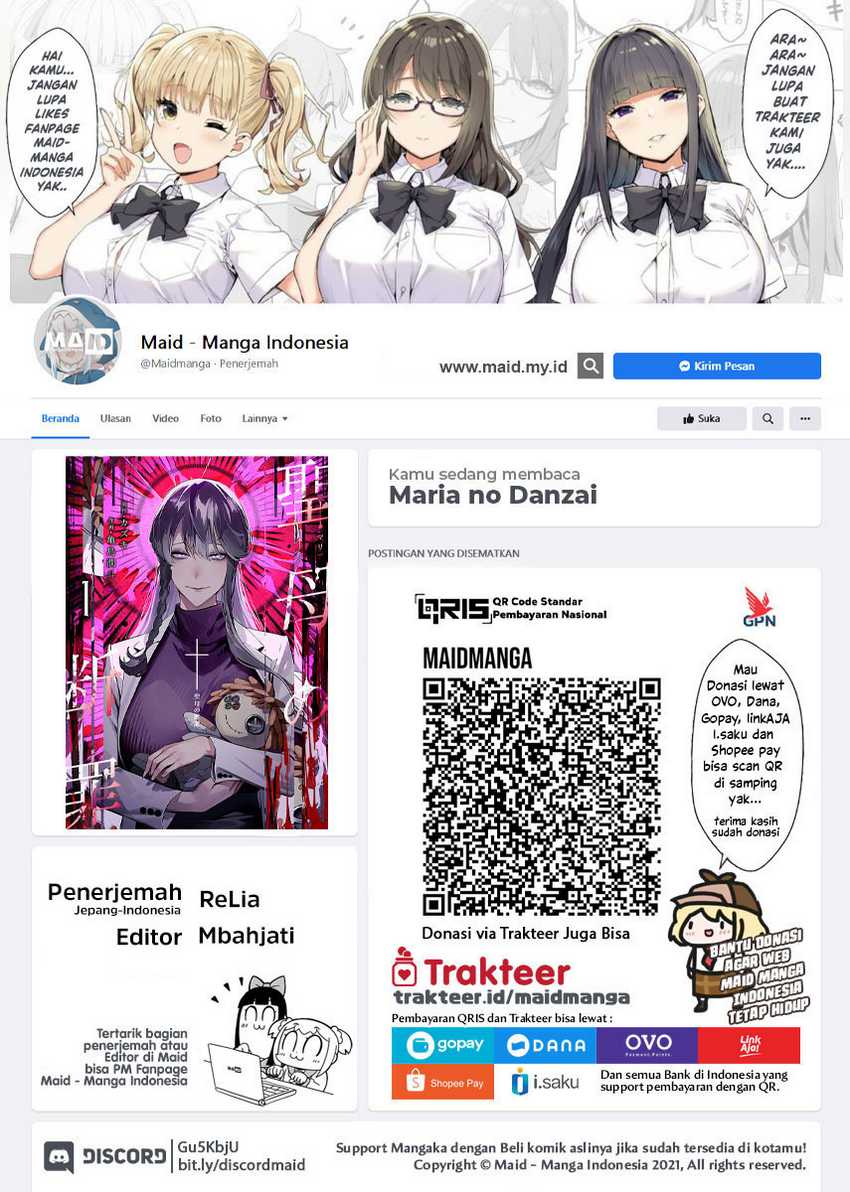 Maria no Danzai Bab 18 halaman 2