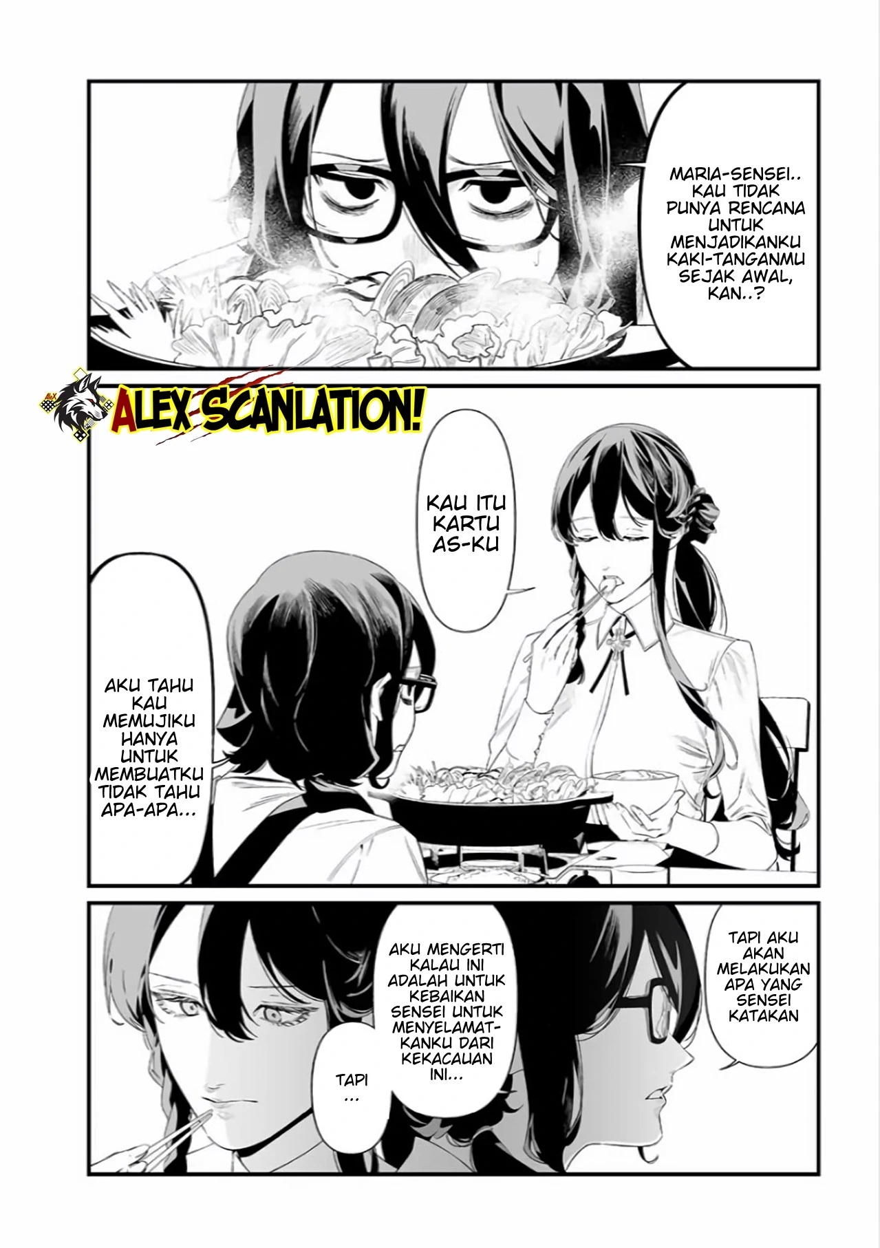Maria no Danzai Bab 45 halaman 16