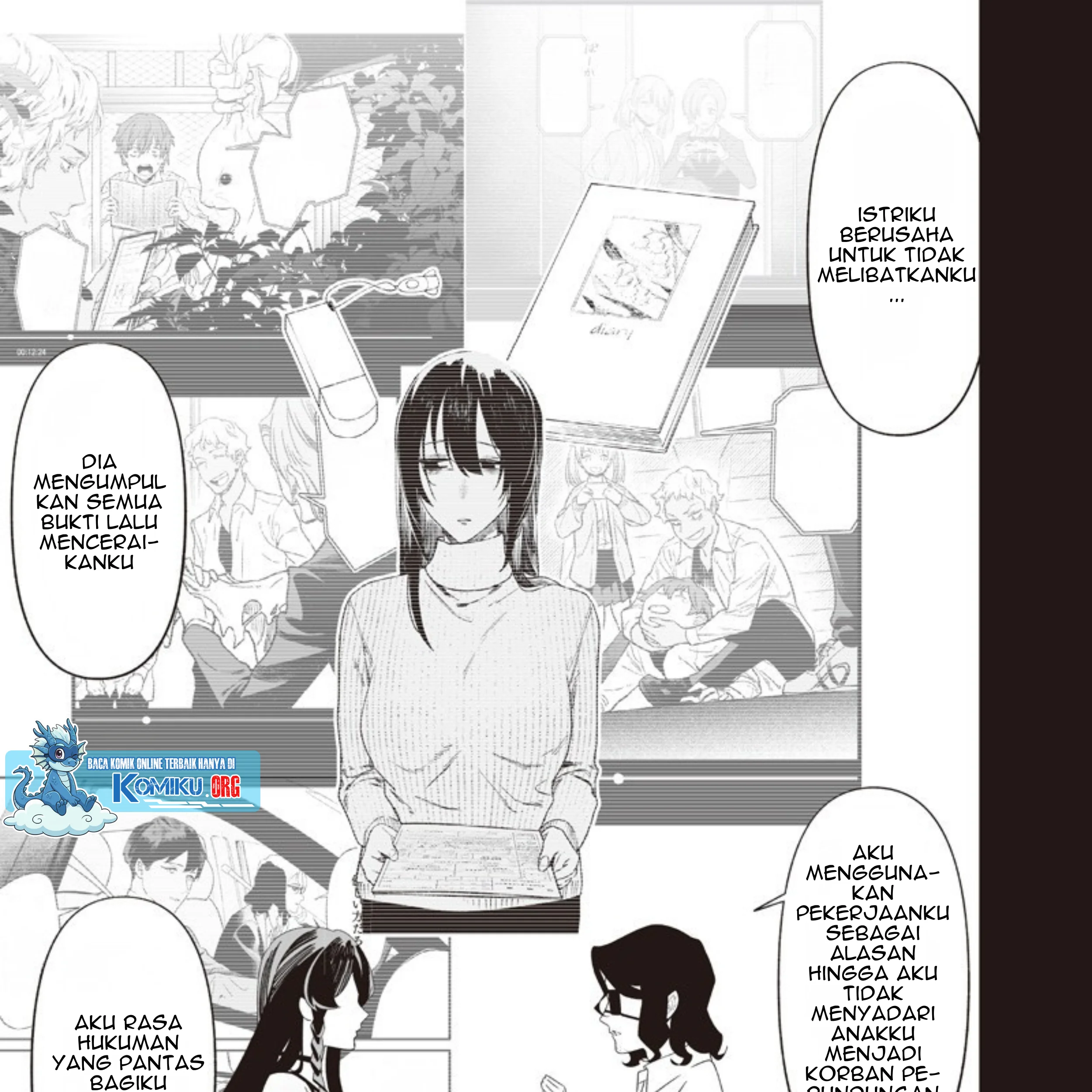 Maria no Danzai chapter 55 halaman 14