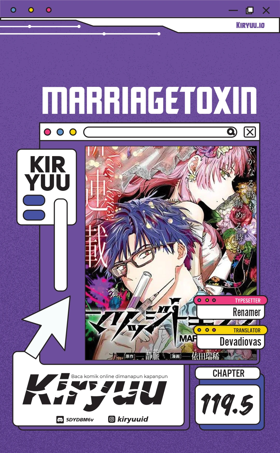 Marriagetoxin Bab 119.5 halaman 1