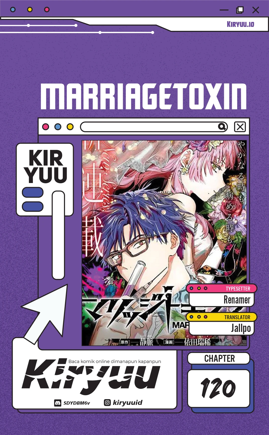 Marriagetoxin Bab 120 halaman 1