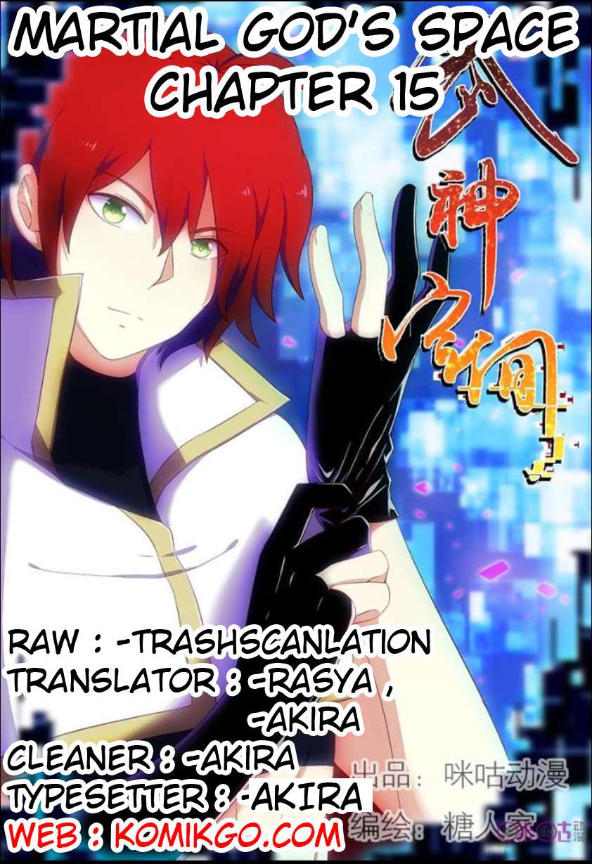 Martial God’s Space Bab 15 halaman 1
