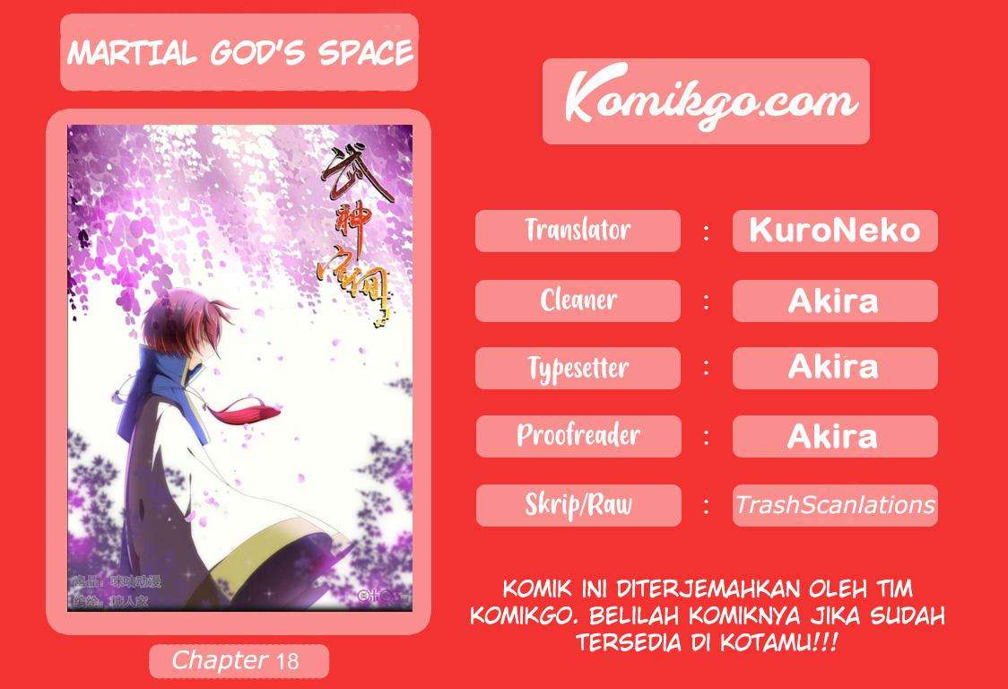Martial God’s Space Bab 18 halaman 1