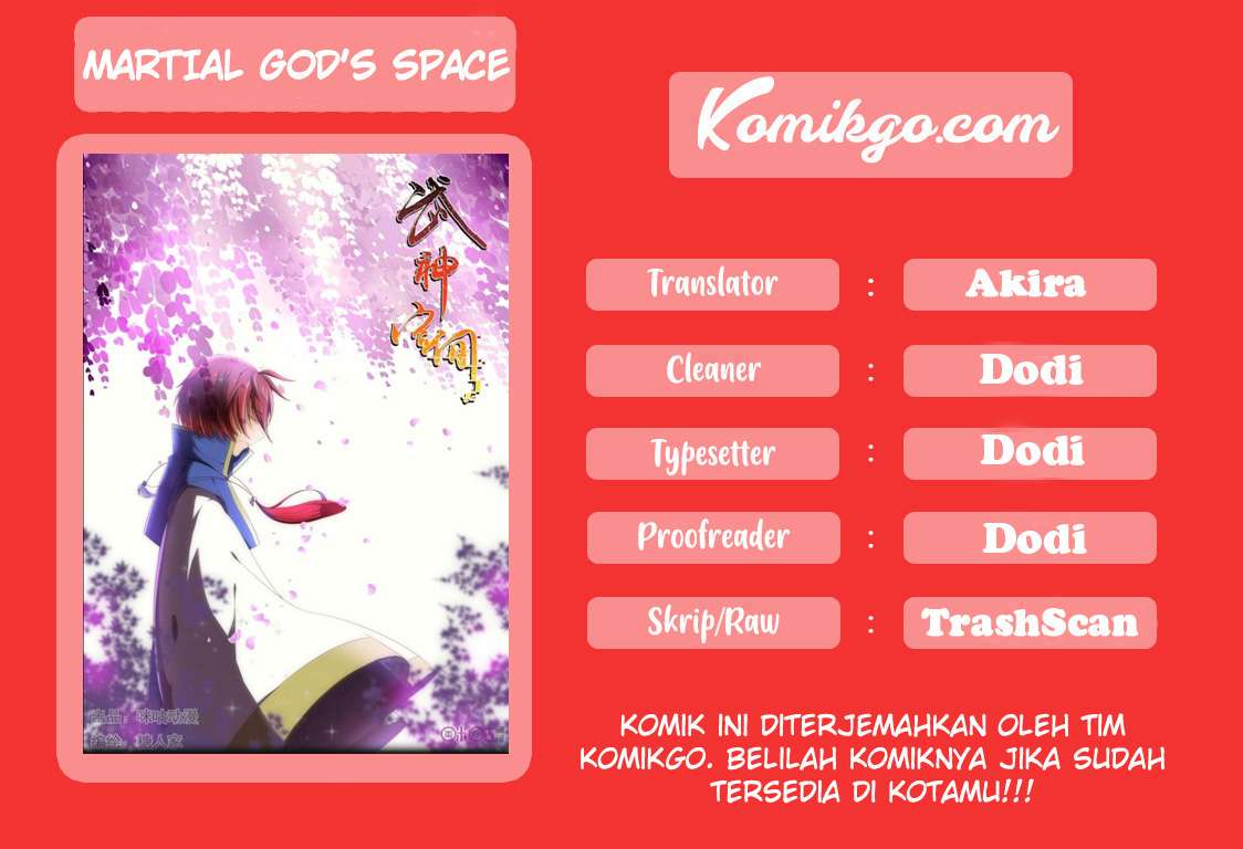 Martial God’s Space Bab 23 halaman 1