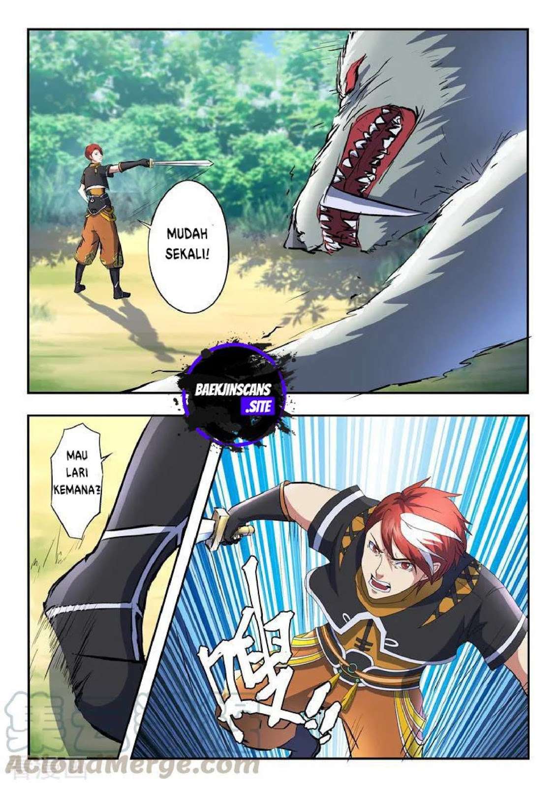 Martial Master chapter 322 halaman 8