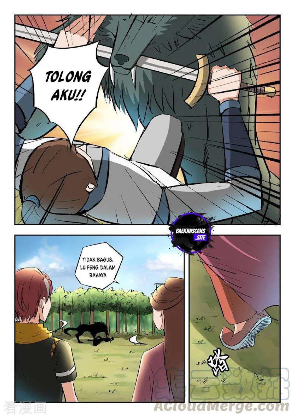 Martial Master chapter 324 halaman 8