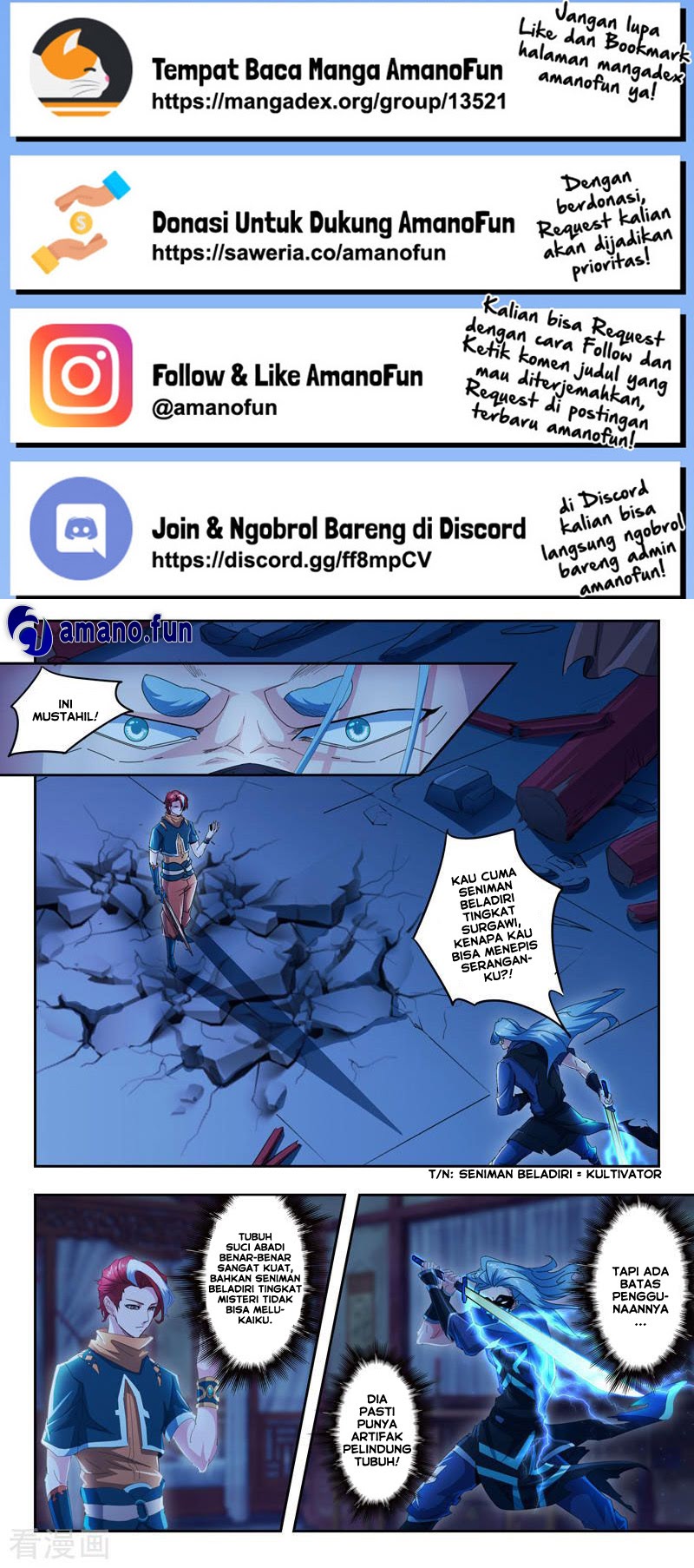 Martial Master chapter 432 halaman 1