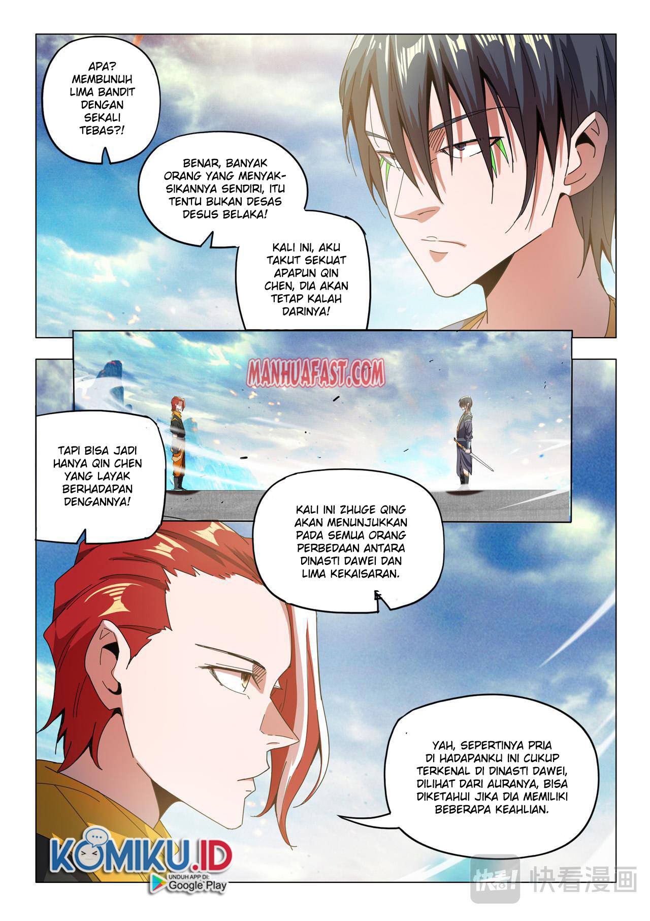 Martial Master chapter 503 halaman 8